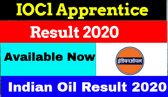 IOCL Apprentice Result 2020