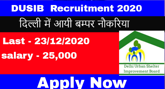 DSB Recruitment 2020