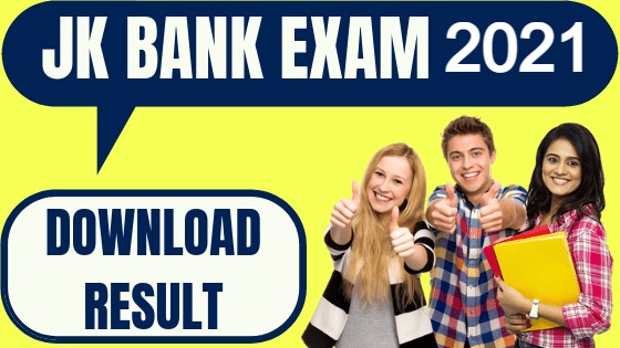 JK Bank PO Mains Exam Result 2020
