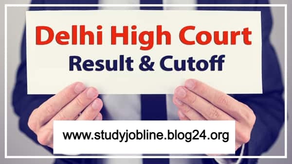 Delhi High Court Jja Restorer Result