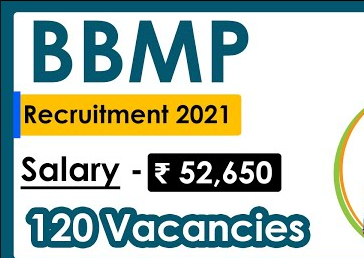 BBMP Recruitment 2021