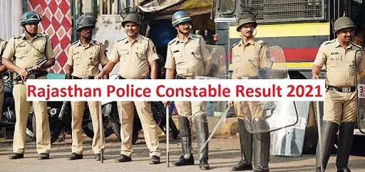 Rajasthan Police Constable Result 2021