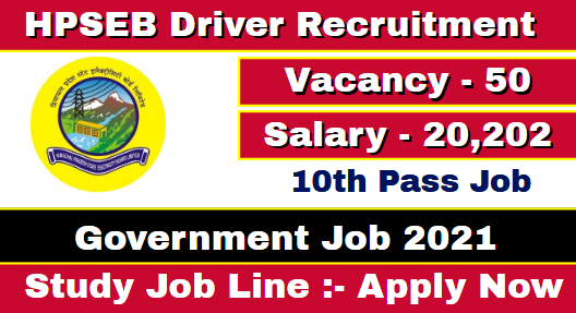 HPSEB Driver Recruitment 2021