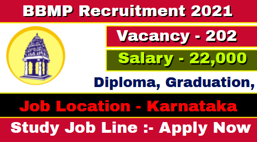 BBMP Recruitment 2021 Apply Staff Nurse, Group D 212 Post