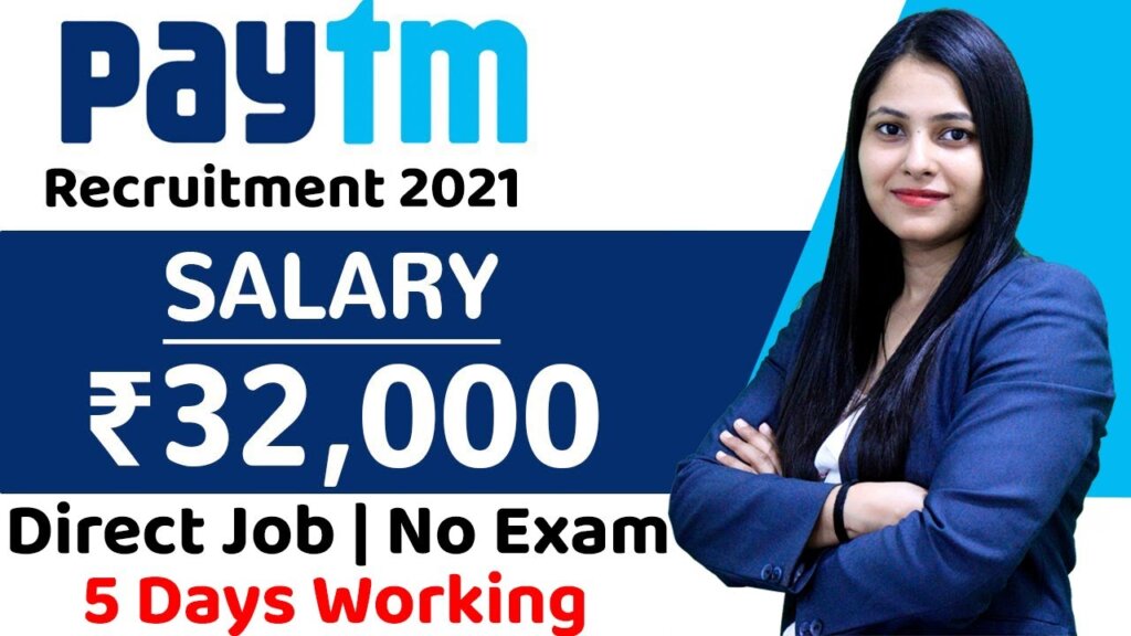 Paytm Job Openings 2021