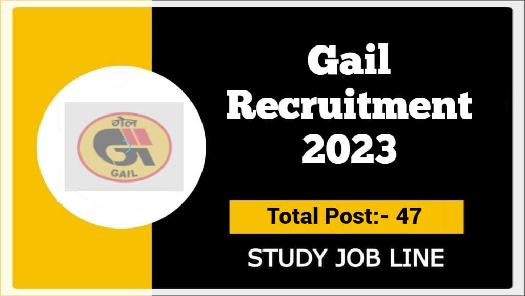 Gail Recruitment 2023