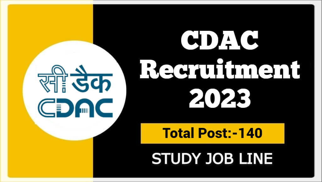 CDAC Recruitment 2023