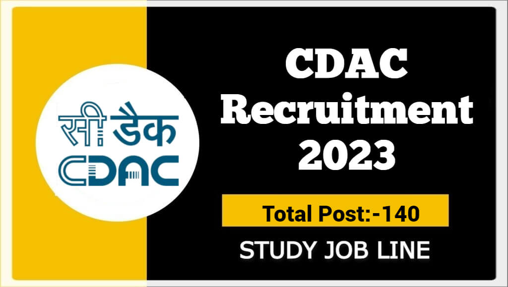 CDAC Recruitment 2023