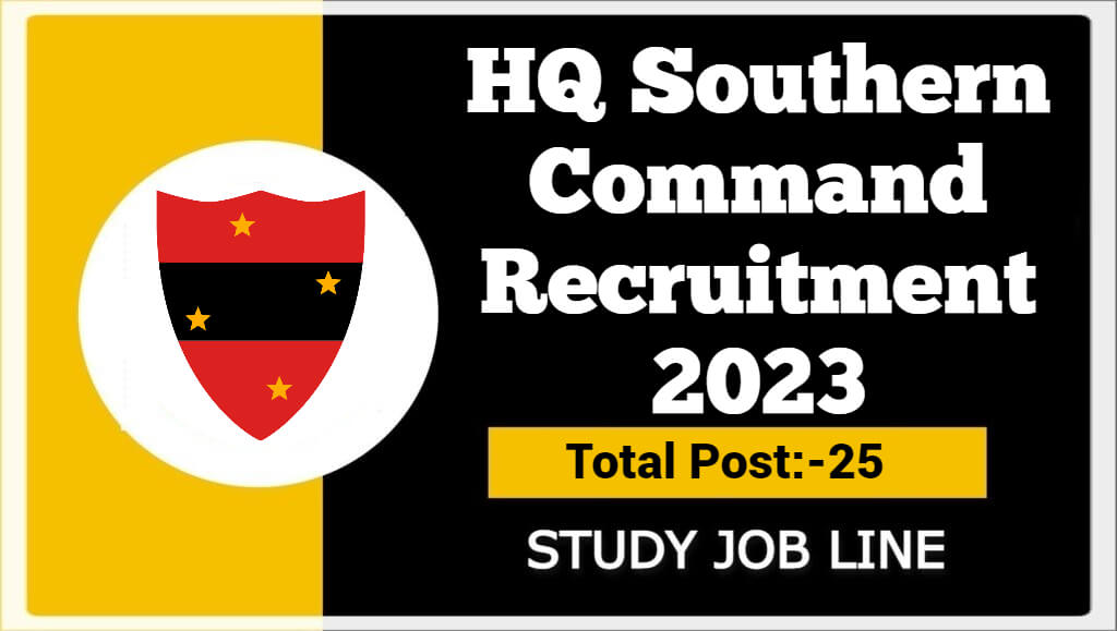 HQ Southern Command Recruitment 2023