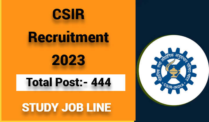 CSIR Recruitment 2023